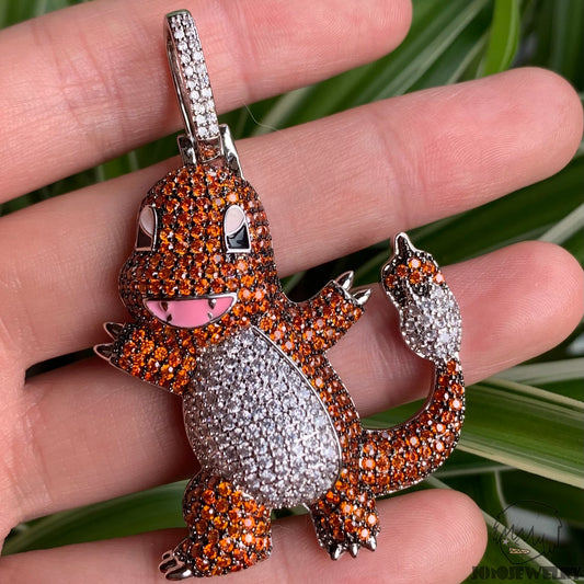 Iced Orange Fire Dragon