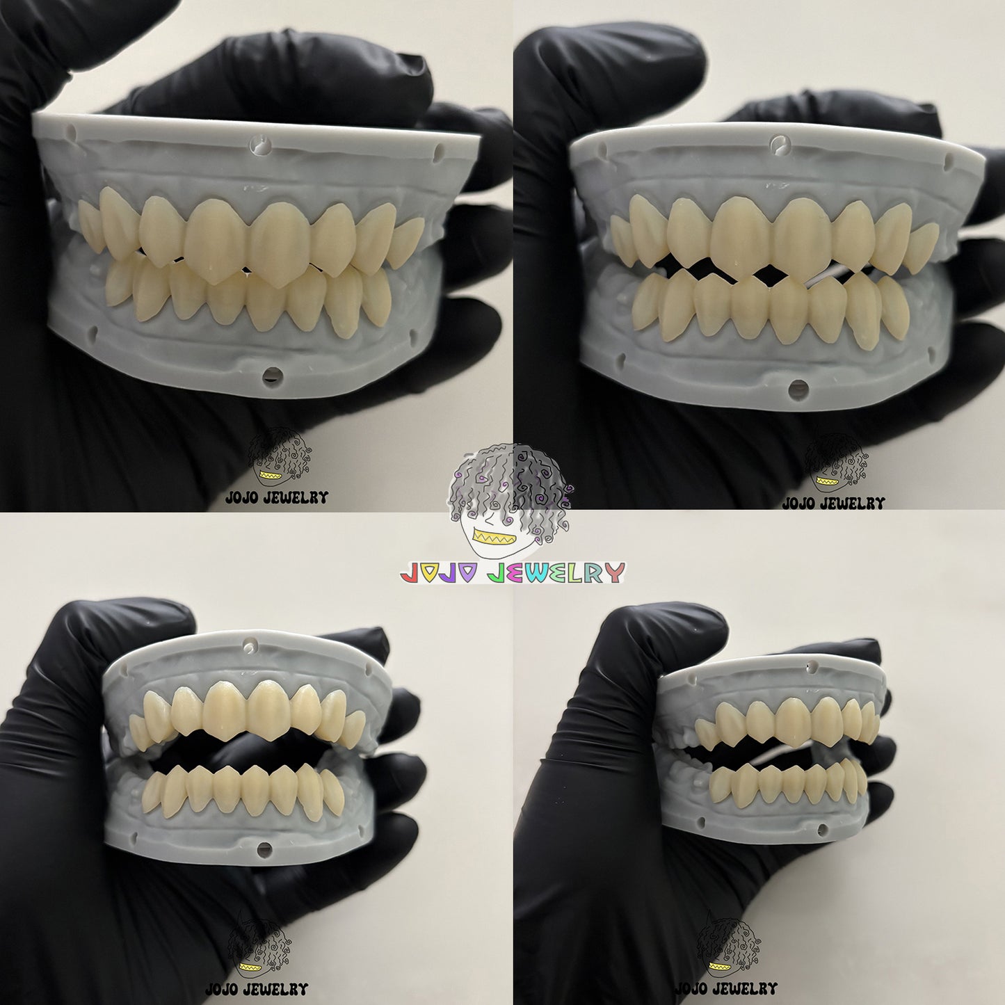 Shark Tooth Grillz – Custom Resin Shark Teeth Grillz