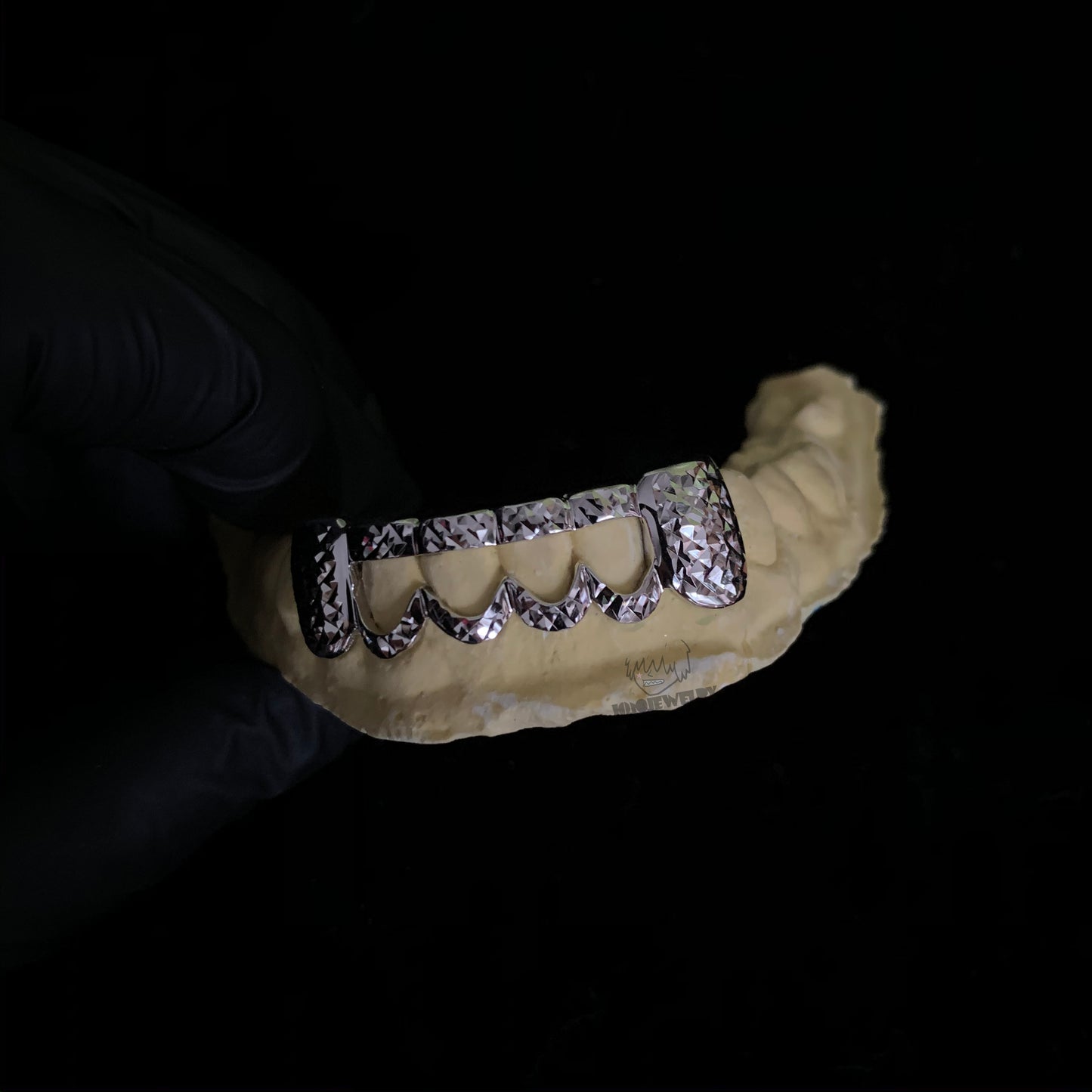 Diamond-Cut Open Face Grillz