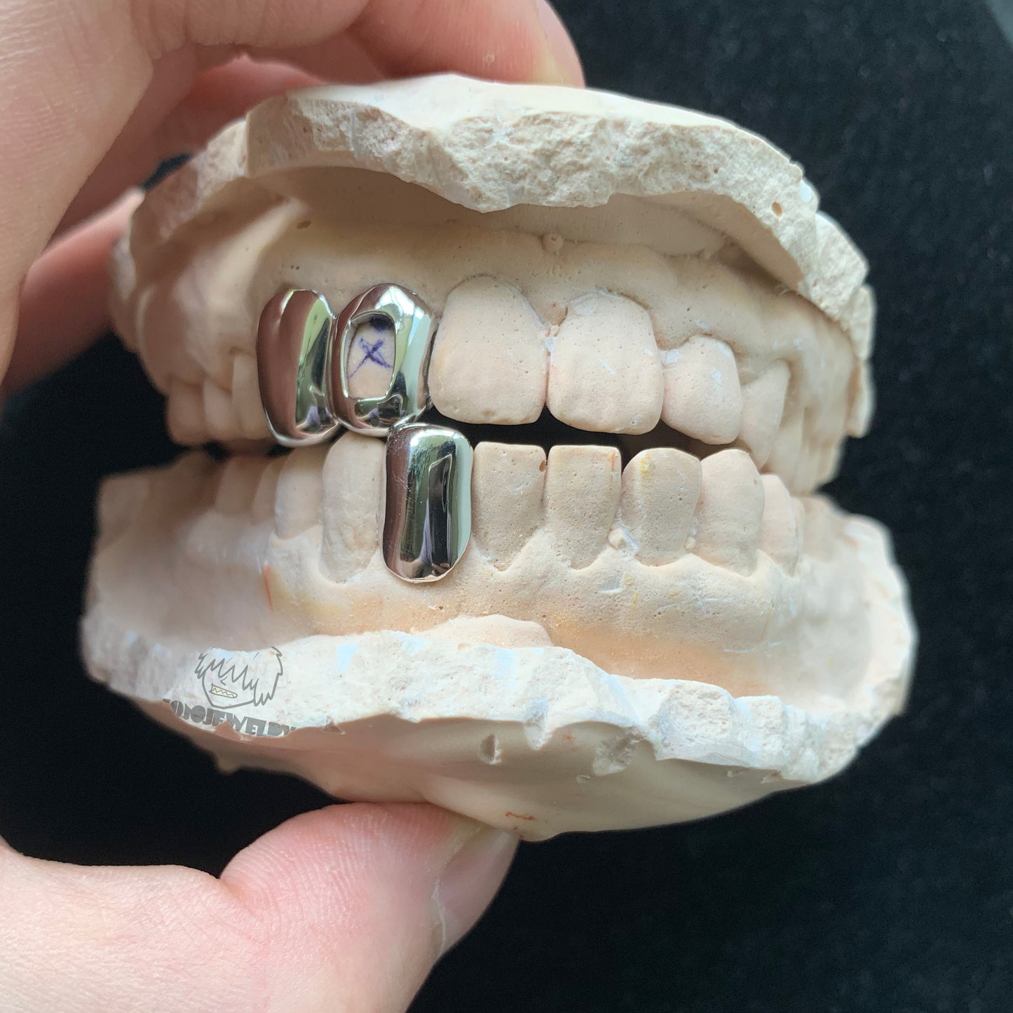 Double Cap Open Face Grillz