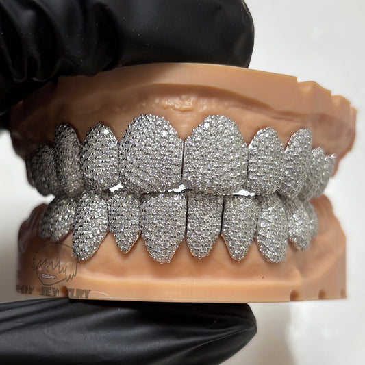 Perm Cut ICED VVS Moissanite Grillz