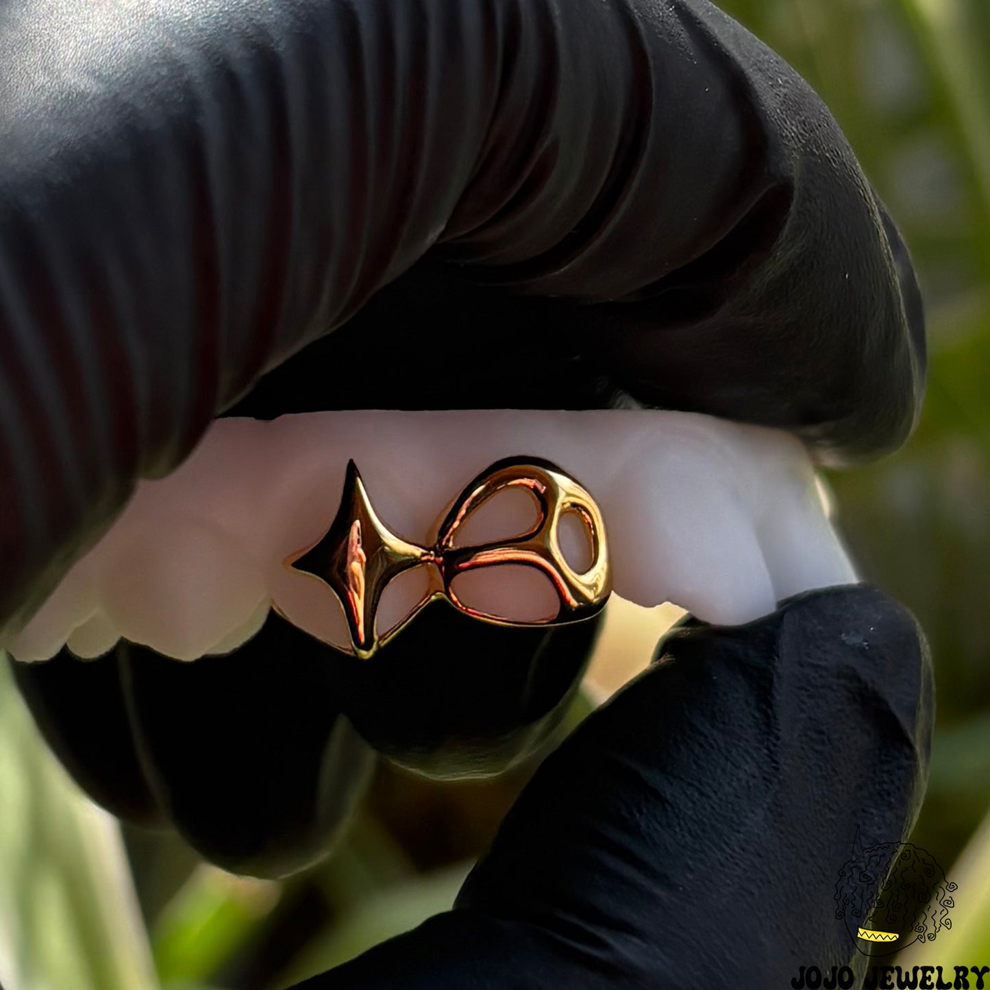 Four Point Star Cutout Grillz