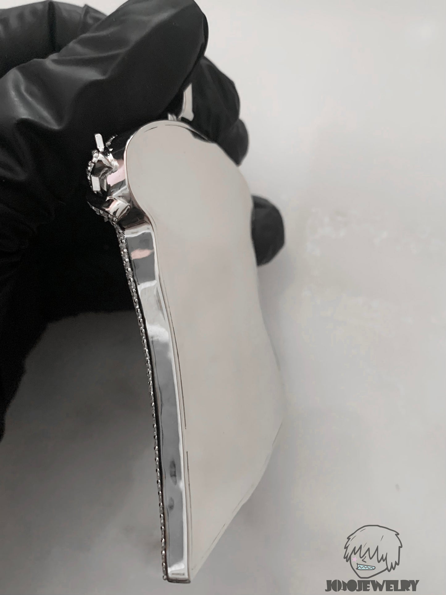 Iced Moissanite Jesus Pendant