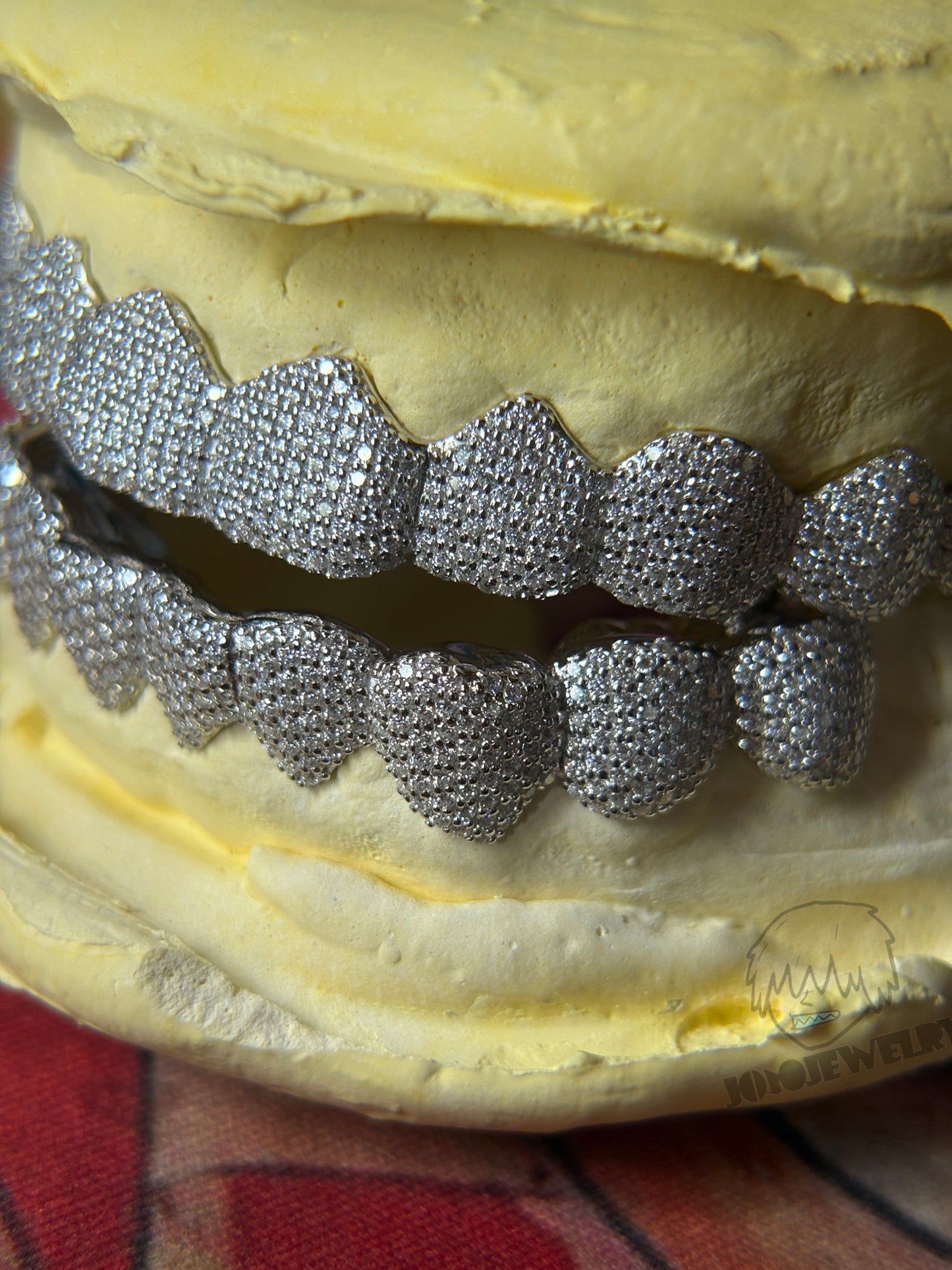 1mm Iced VVS Moissanite Grillz