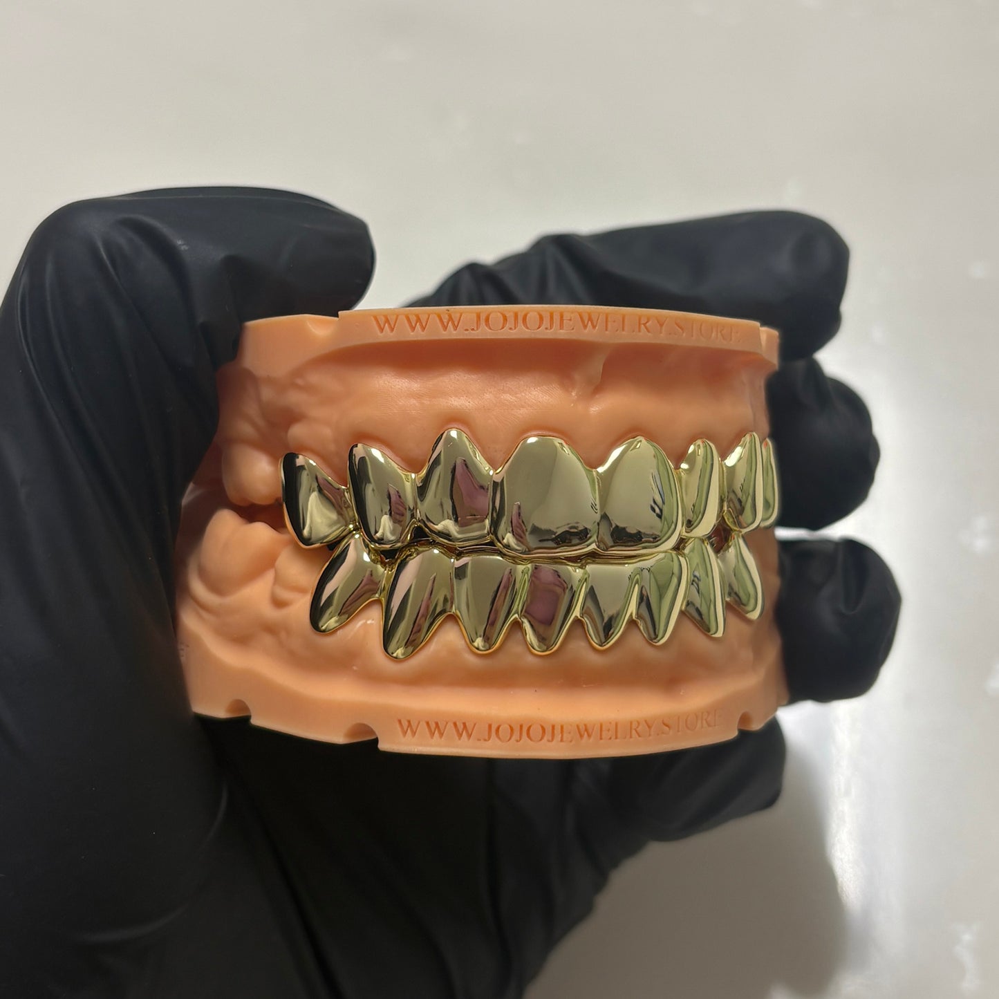 14K Gold & Silver Plain Grillz