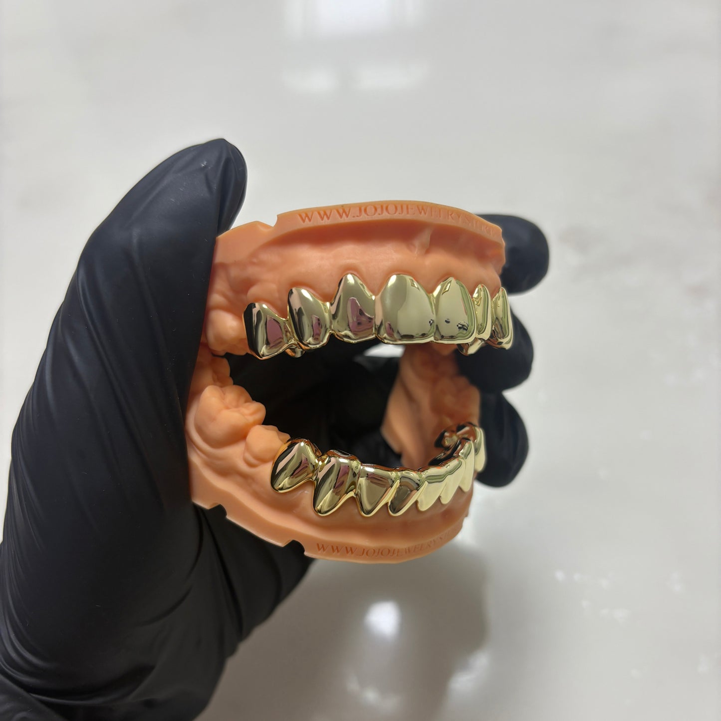 14K Gold & Silver Plain Grillz