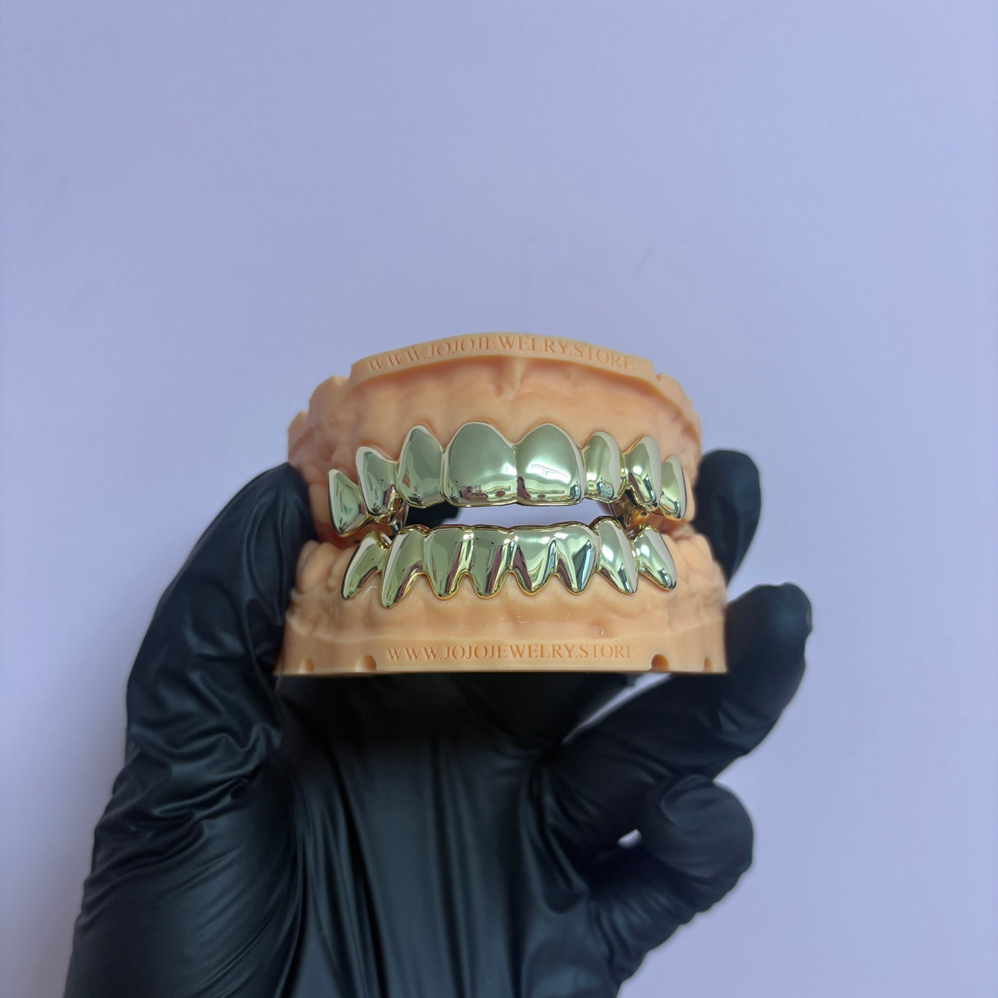 14K Gold & Silver Plain Grillz