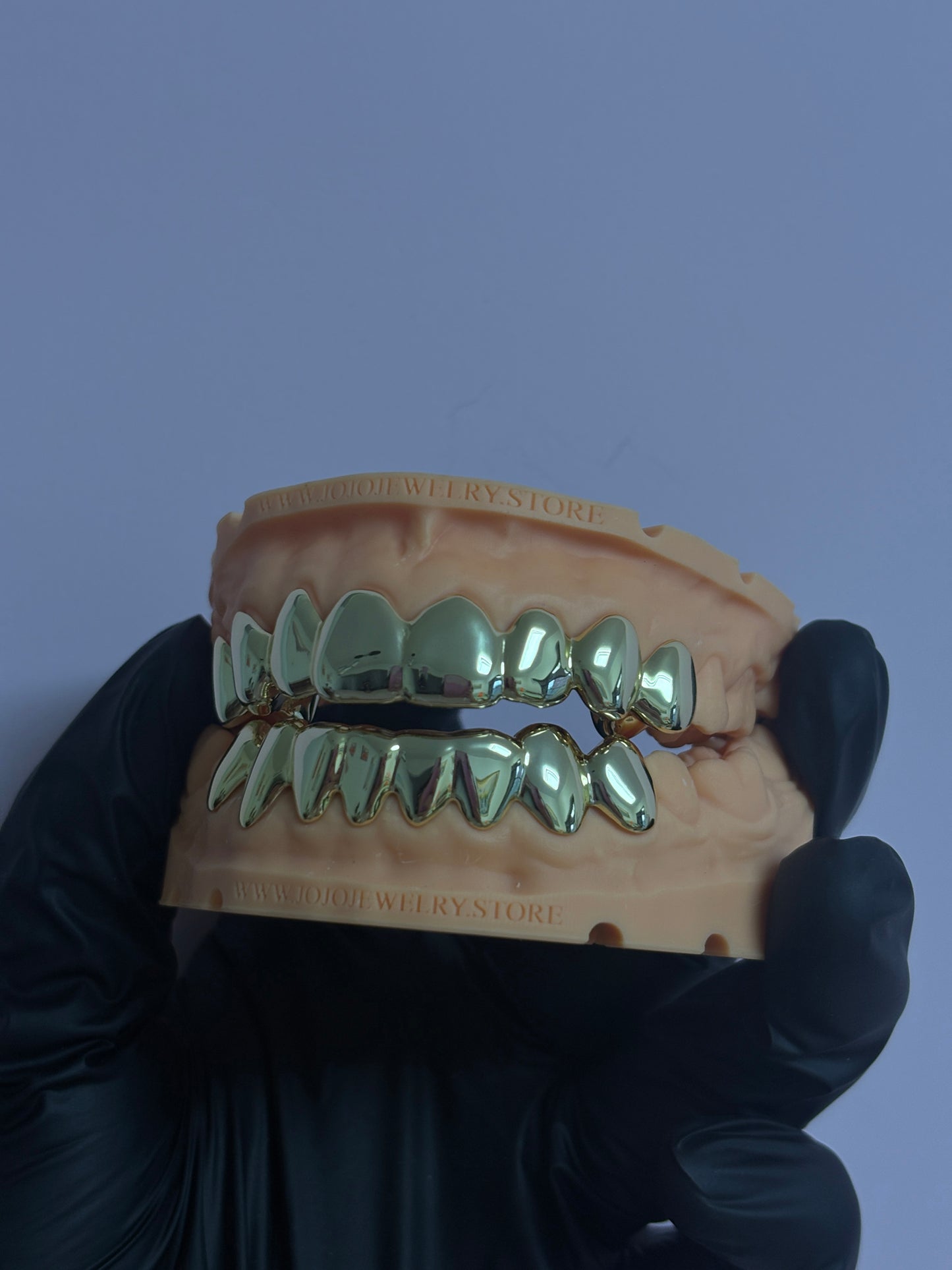 14K Gold & Silver Plain Grillz