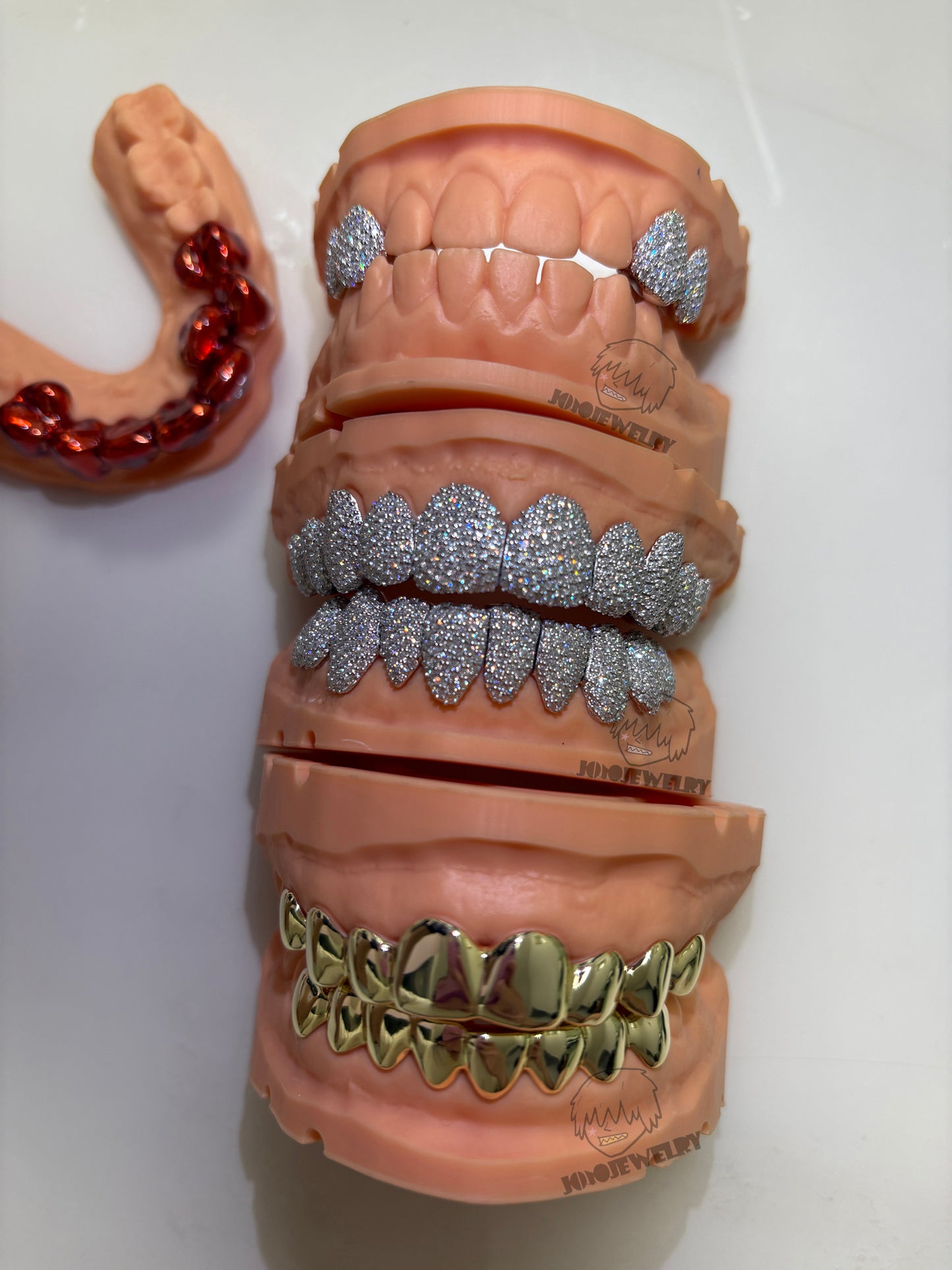 Iced Top Double Cap Grillz