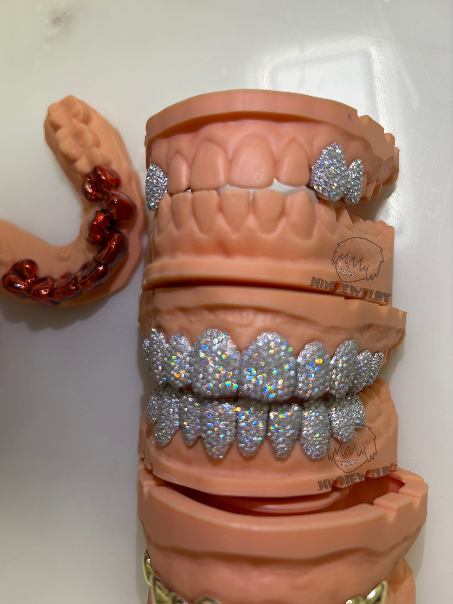 Iced Top Double Cap Grillz