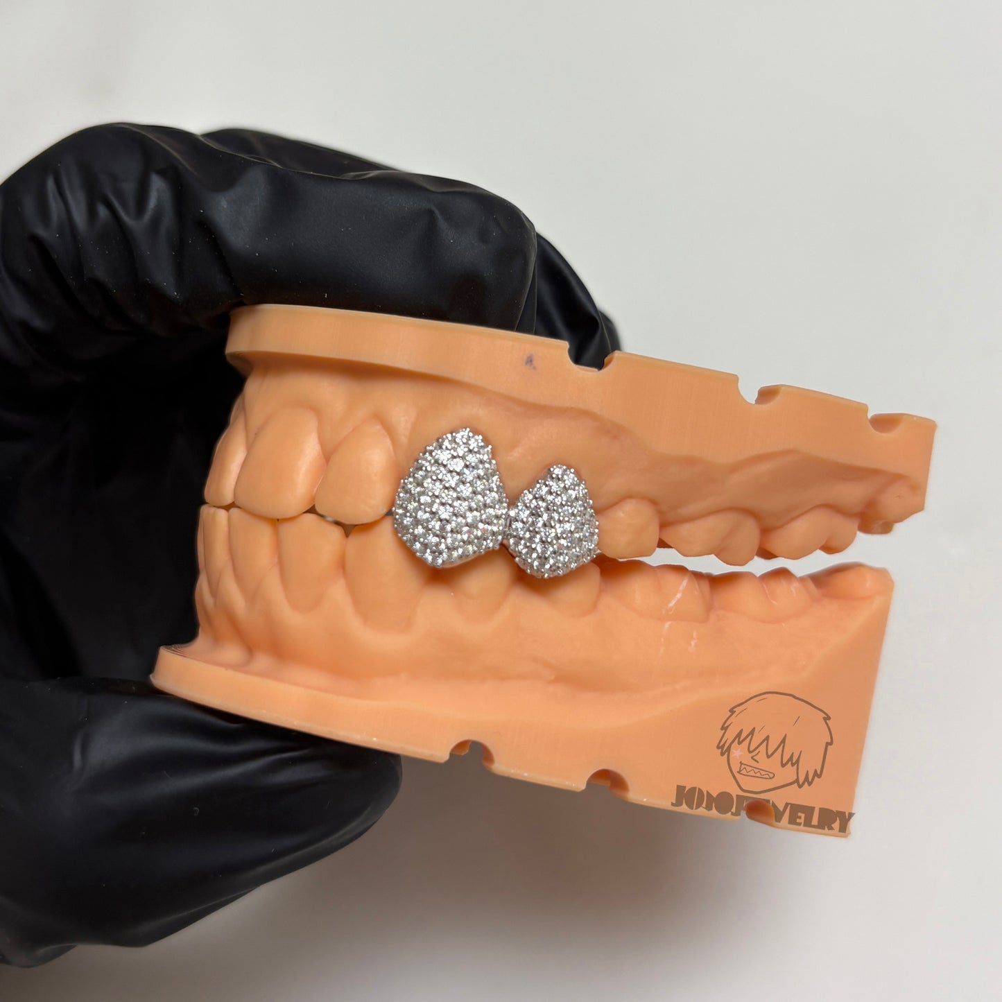 Iced Top Double Cap Grillz