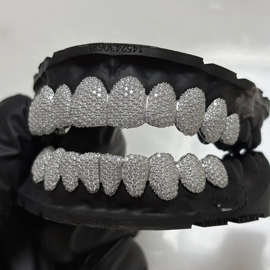 1.2mm VVS Moissanite ICED Grillz