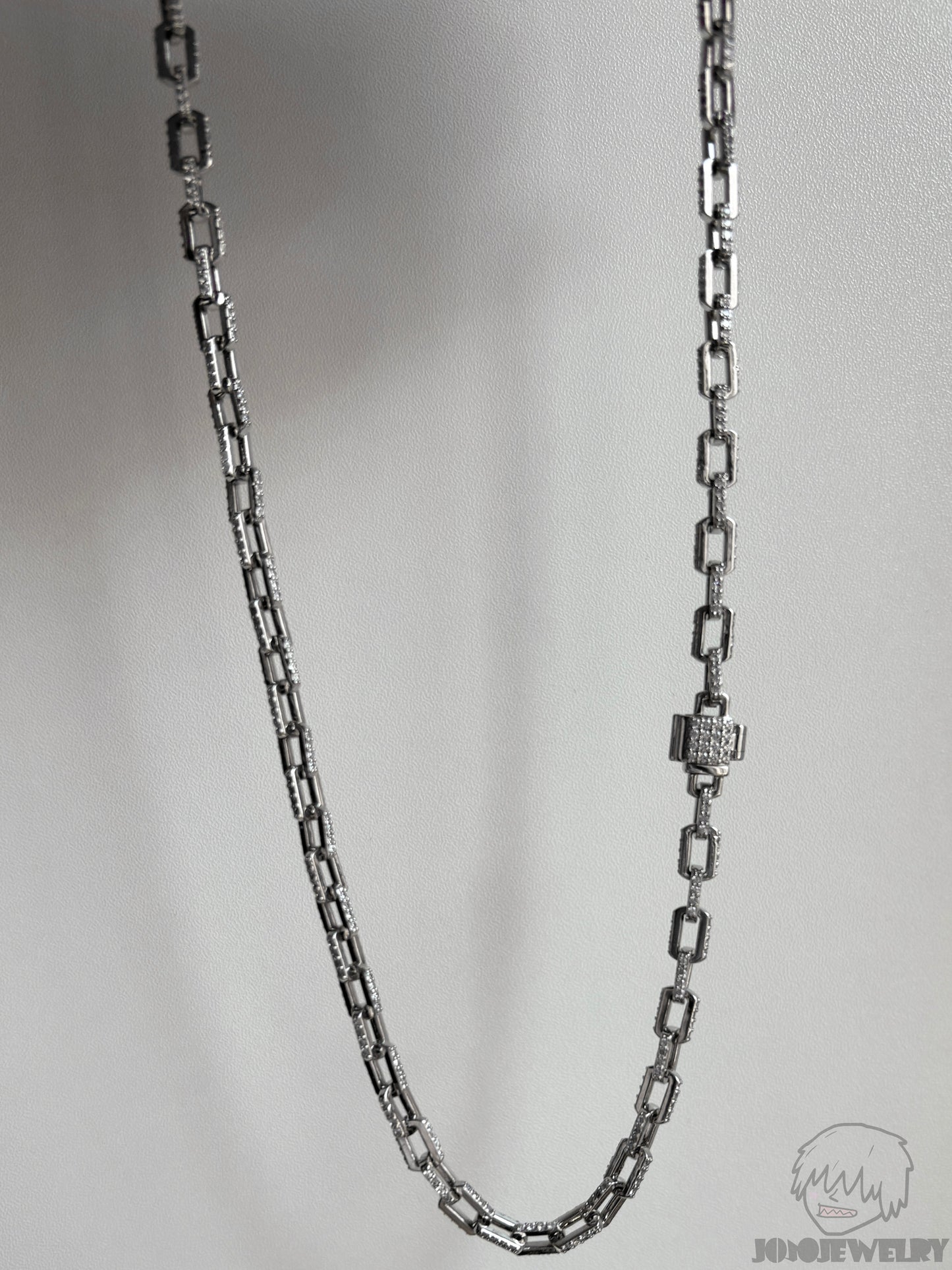 5mm 925 Sterling Silver Ice Boxed Rolo Chain