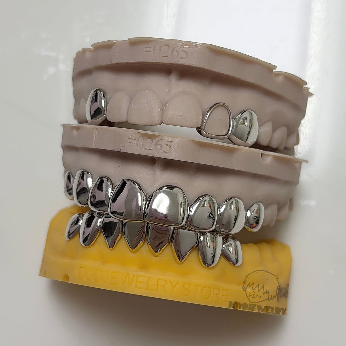 Single-Tooth / Double-Tooth Open-Face Grillz