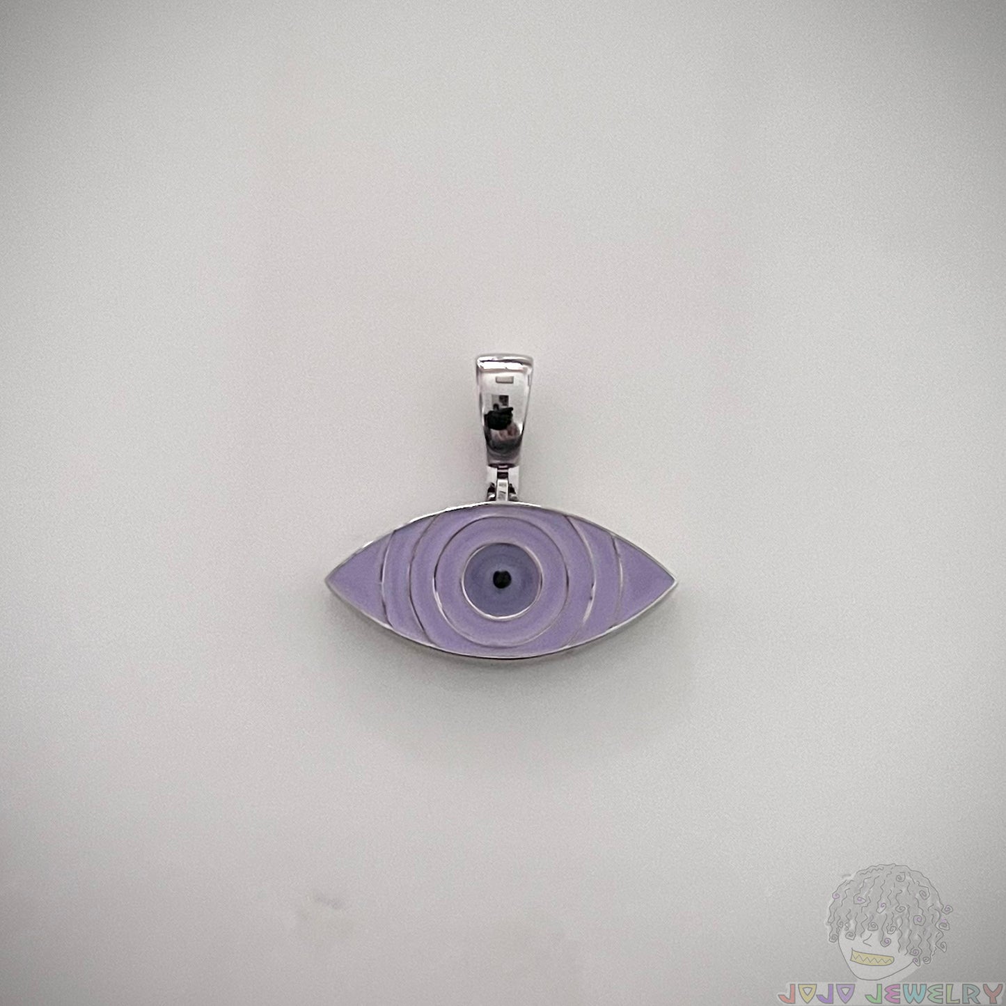 One Tomoe Sharingan & Rinnegan double-sided pendant 單勾玉寫輪眼 輪回眼 雙面吊墜 項鏈挂件