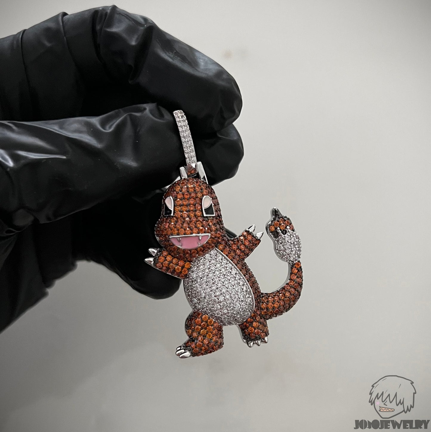 Iced Orange Fire Dragon
