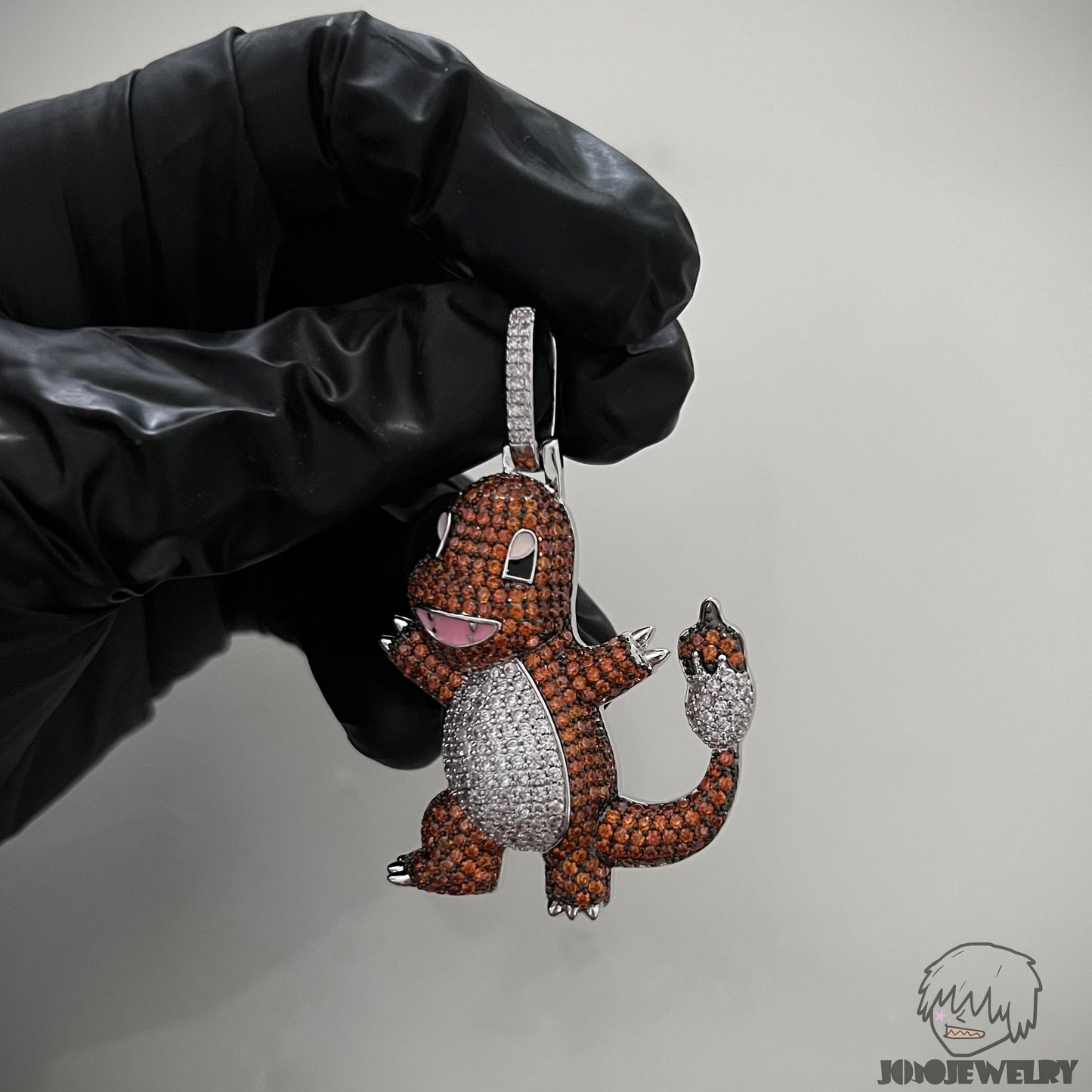 Iced Orange Fire Dragon